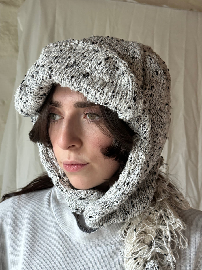 Khade Studio Dalmation Pariah Hat, model shot front