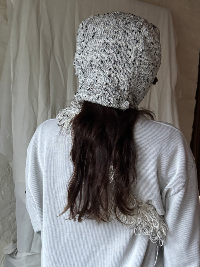 Khade Studio Dalmation Pariah Hat, model back side