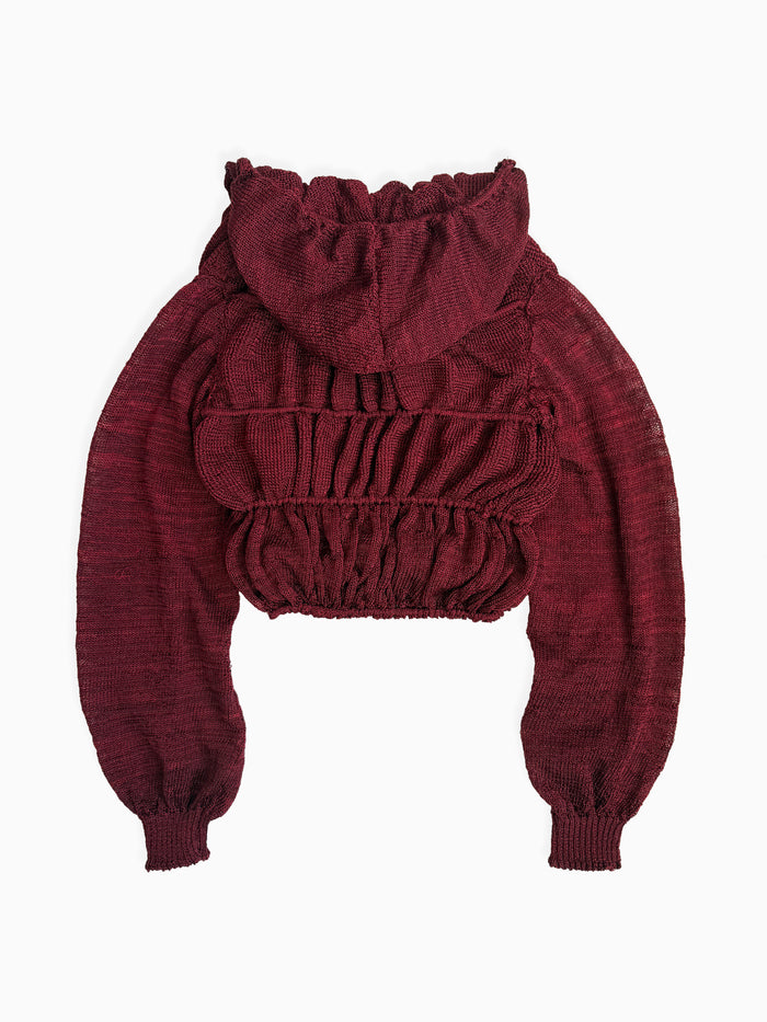 Khade Studio Red Spring Jacket, Back flat shot